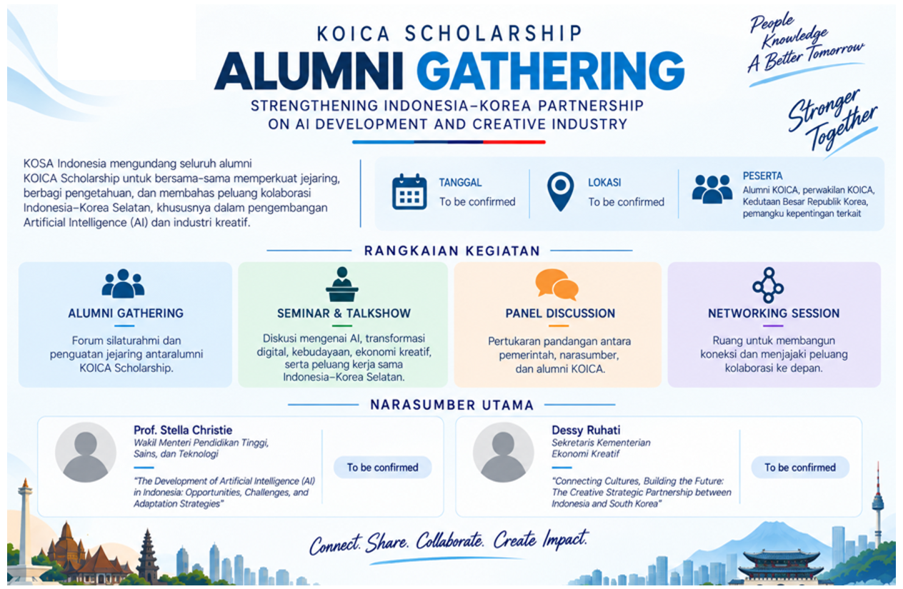 Annual Gathering 2026 : Strengthening Indonesia–Korea Partnership on AI Development and Creative Industry